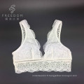 Hot vente sans fil sexy dentelle plongée longue ligne nouvelle conception de photos de soutien-gorge, sexy culotte de soutien-gorge mis images